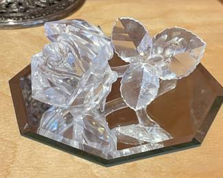 Swarovski Crystal "Rose Dew Drop"