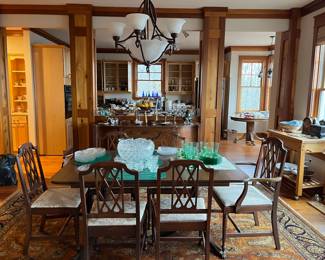 Overview of dining room