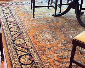 Magnificent hand knotted rug, made in India