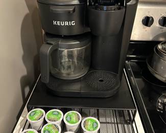 Keurig coffee pot and pod combo