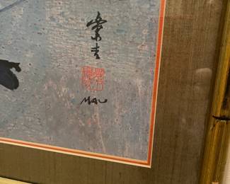 Hui Chi Mau originals. in this photo are for sale during in-person shopping hours only.