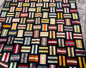 Antique silk quilt for sale during in person shopping only