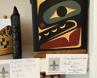 Native American art for sale during in-person shopping hours only.