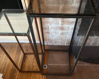 $60 Glass and metal plant or art stand. 12" sq. x 30.5"h
Available for online purchase beginning Wednesday, January 22nd starting at 7pm. All online purchases are final. Please see details on how to do it in our sale description.