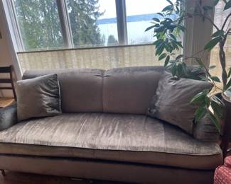 $880. Milling Road down wrapped sofa. 83"w x 37"d x 35"h. Available for online purchase beginning Wednesday, January 22nd starting at 7pm. All online purchases are final. Please see details on how to do it in our sale description.