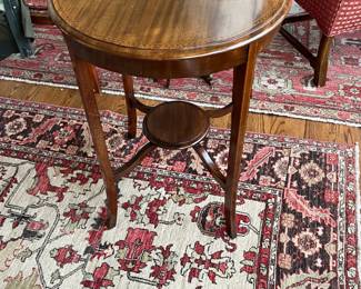 side view of the table