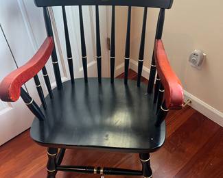 $70. Whitman College President's chair. 21"w x 17"d x 35"h. Available for online purchase beginning Wednesday, January 22 starting at 7pm. All online purchases are final. Please see details on how to do it in our sale description.