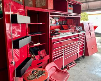 Snap-On Cabinets and Tools