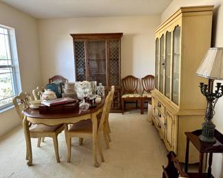 Dining Room - Oak China Cabinet Not for Sale