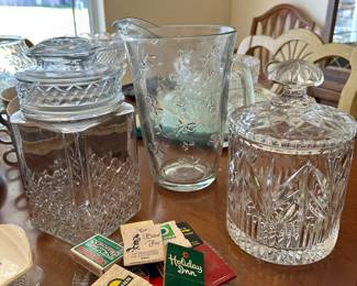 Glass Canister & Pitcher