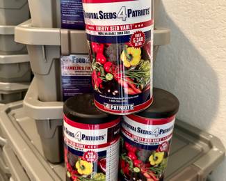Survival Seeds 4 Patriots Seed Vault
