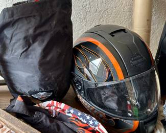 Harley Davidson Helmet & Headwraps