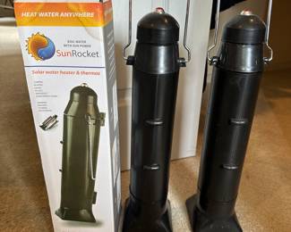 Sun Rocket Solar Water Heater & Thermos