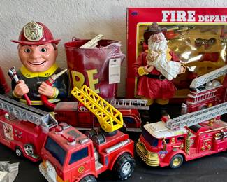 Firefighter Toy Trucks & Figurines