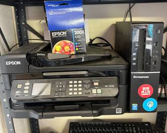 Epson WF-2540 Printer & Lenovo IdeaCentre