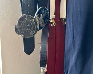 Belt Buckles & Suspenders