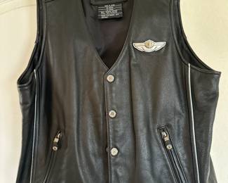 Harley Davidson 100th Anniversary Leather Vest