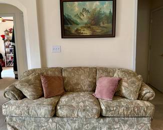 Floral Sleeper Sofa