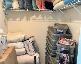 Linens & Survivalist Supplies