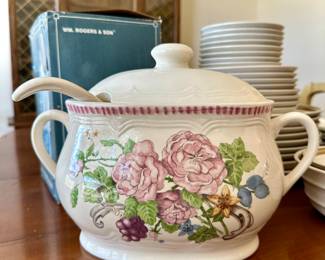 Floral Soup Tureen