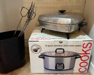 Stainless Steel Slow Cooker