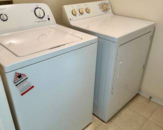 Amana & GE Washer and Dryer