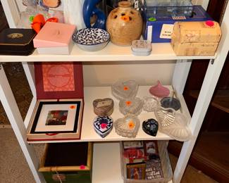 Jewelry Boxes, Glass Trinket Boxes