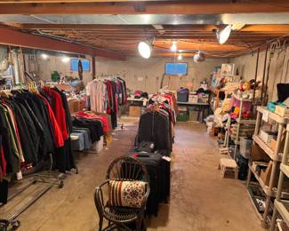 Women Clothes, Wicker Chair