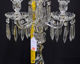 Cambridge Crystal Candelabra