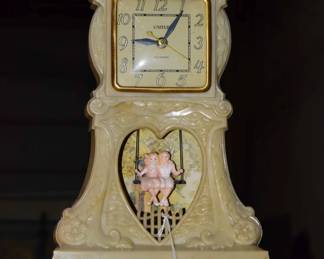 Porcelain Swing Clock