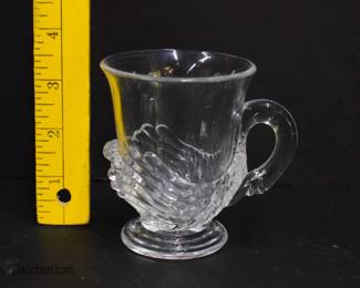 Cambridge Swan Punch Bowl and 12 Cups