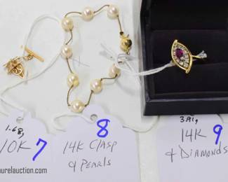 Large Selection of Gold Jewelry