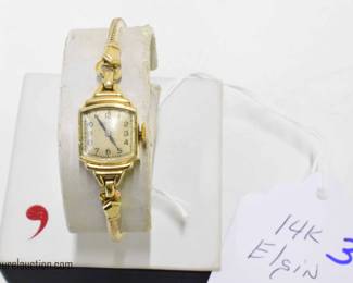 14k Elgin Watch