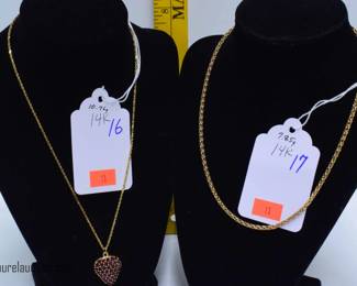 Large Selection of Gold Jewelry