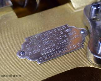 Mermod Freres Antique Oak Cased Music Box with 2 - 18" Cylinders