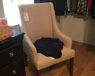 Vintage high back Chair (as is)