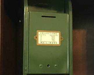 vintage Mailbox Bank