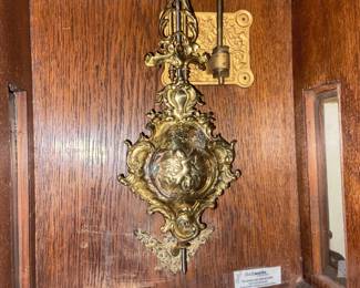 German Clock Cherub Pendulum