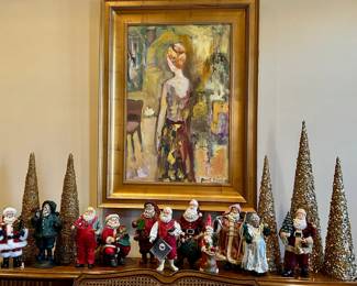 Collection of Santas