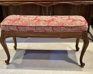 Beautiful Country French Piano Bench
