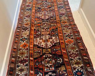 Turkish Hand Knotted Runner 15'11" x 3'5"