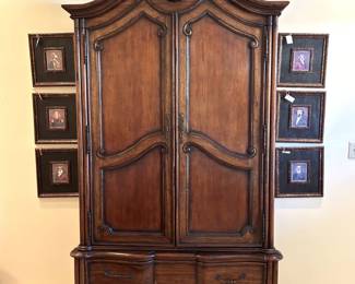 French Country Armoire by Hickory