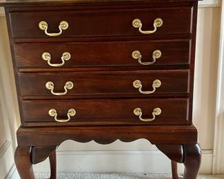 Mahogany Silver Chest