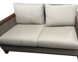 Outdoor Resin Wicker Sofa