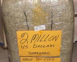  Lot of  2 bales of $2Million in Shredded US American Currency