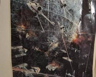 1977 Star Wars Poster ORIGINAL! also Michael Jordan / Ornament / posters on the auction
