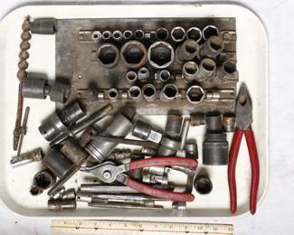  Snap-on and Bluepoint Sockets Pliers Punches andmore