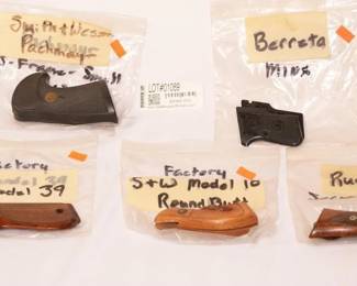 Replacement Pistol Grips Ruger S&W Berreta plastic and wood 

