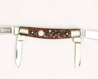 Henry Soligen Boker Knife Brown Textured Sides, many other knives of exceptional quality