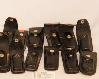 Knife Holders Black Some with loop many styles
